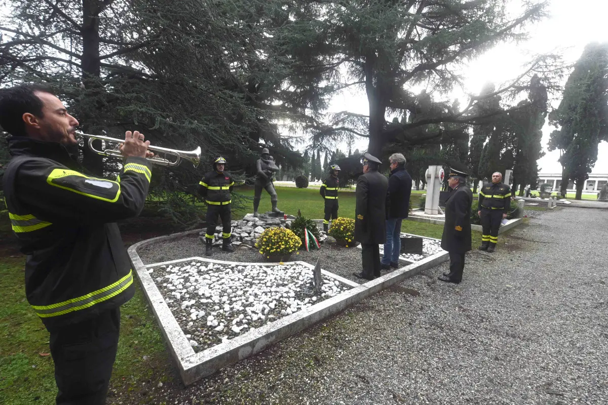 I Vigili del fuoco celebrano santa Barbara