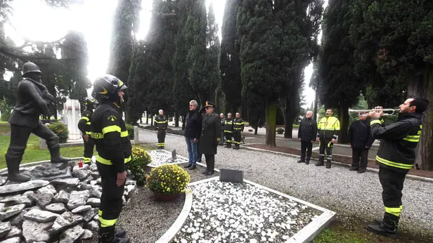 I Vigili del fuoco celebrano santa Barbara