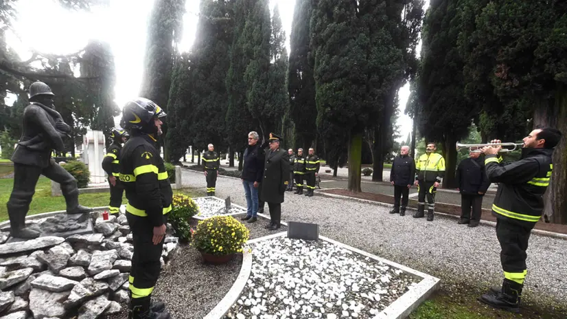 I Vigili del fuoco celebrano santa Barbara