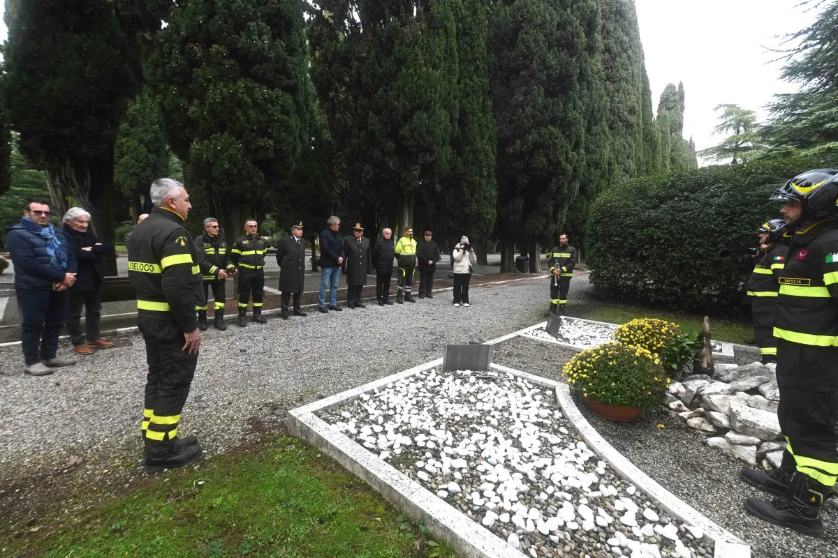 I Vigili del fuoco celebrano santa Barbara
