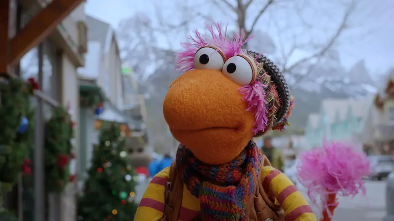 The first snow of Fraggle Rock