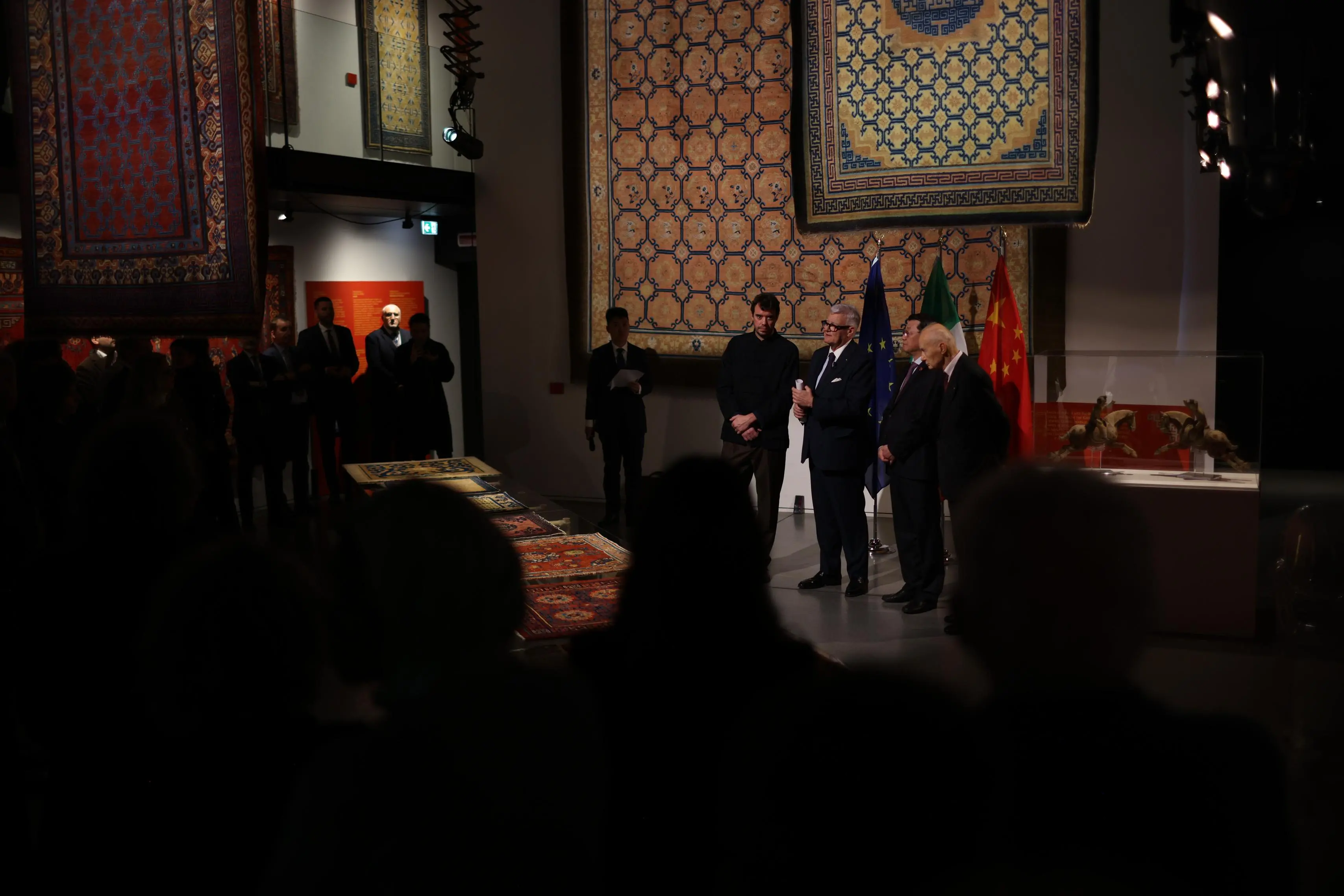 La visita del console cinese Liu Kan al Mita