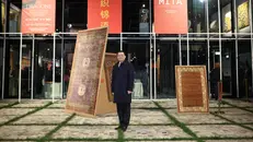 La visita del console cinese Liu Kan al Mita