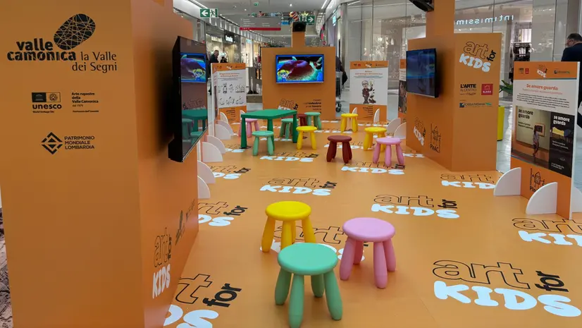 Il villaggio «Art for kids» - © www.giornaledibrescia.it