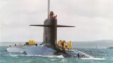 Un sottomarino nucleare francese - Foto Epa/Marine Nationale © www.giornaledibrescia.it