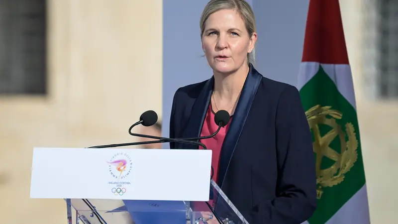 La presidente del Cio Kirsty Coventry - Ansa © www.giornaledibrescia.it