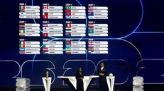 La cerimonia del sorteggio per i Mondiali 2026 - Ansa © www.giornaledibrescia.it