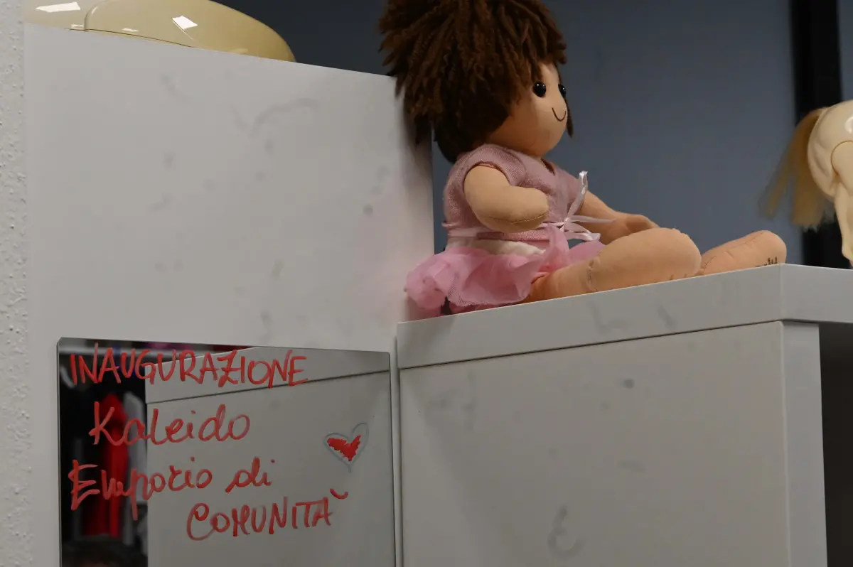 L'emporio «Kaleido» a Sanpolino