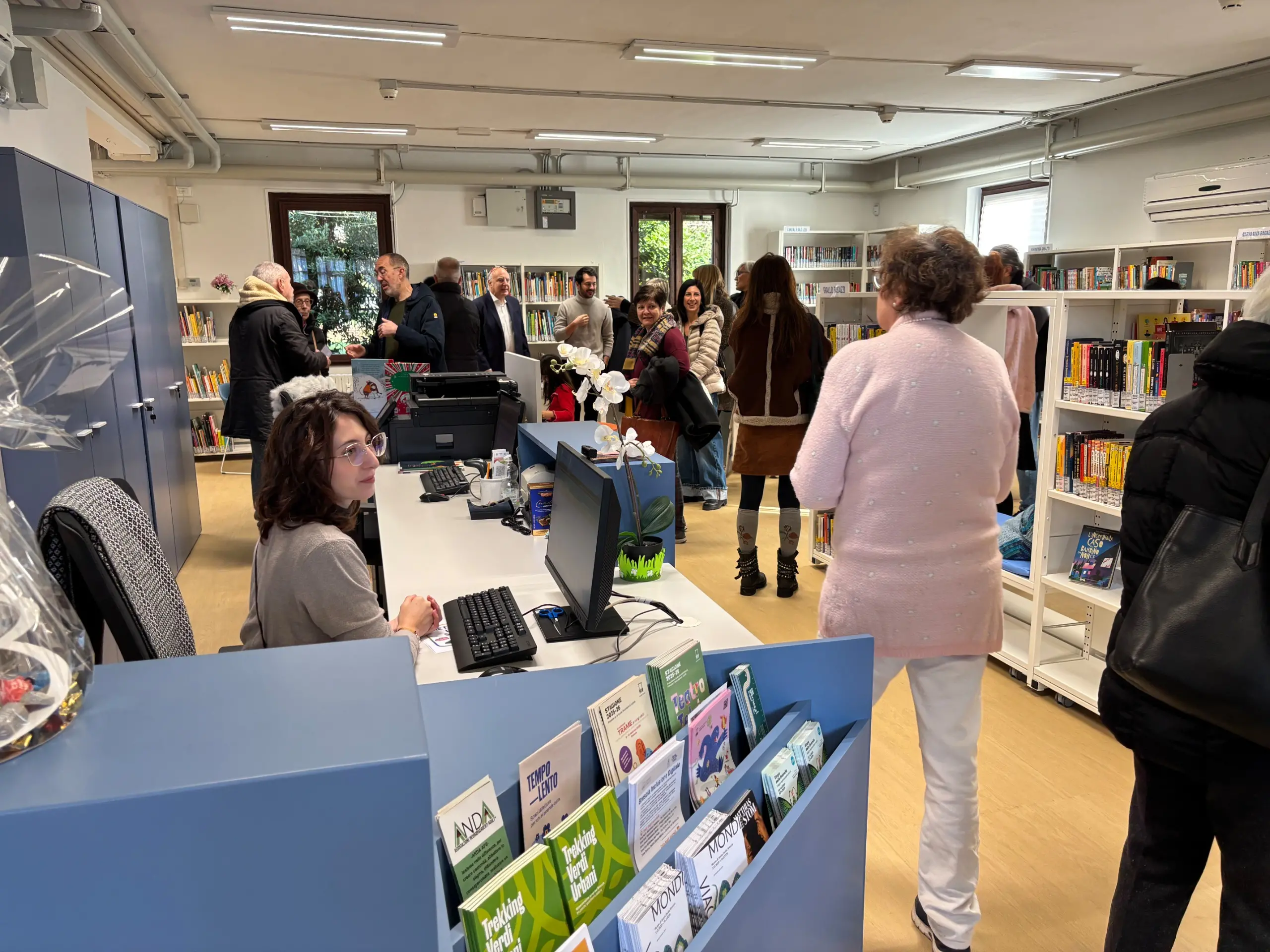 Riapre la biblioteca Prealpino