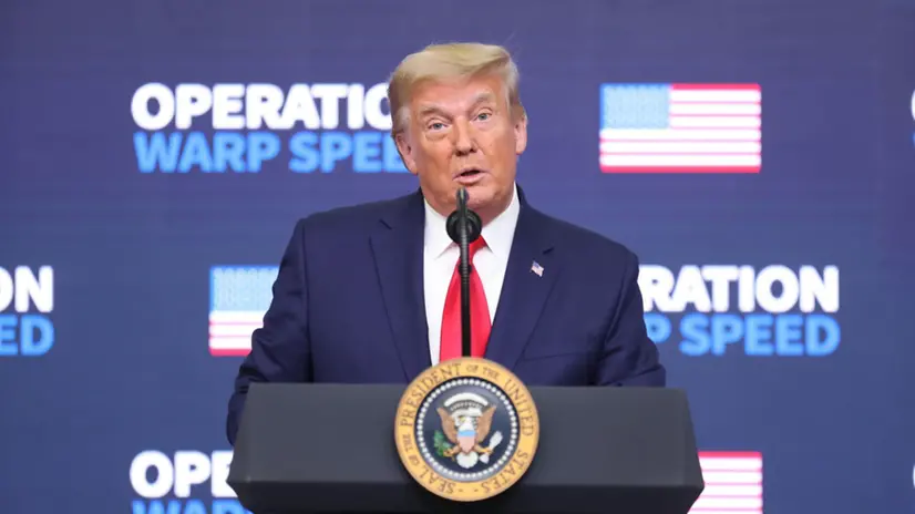 Il presidente degli Stati Uniti, Donald Trump - Foto Epa/Oliver Contreras © www.giornaledibrescia.it