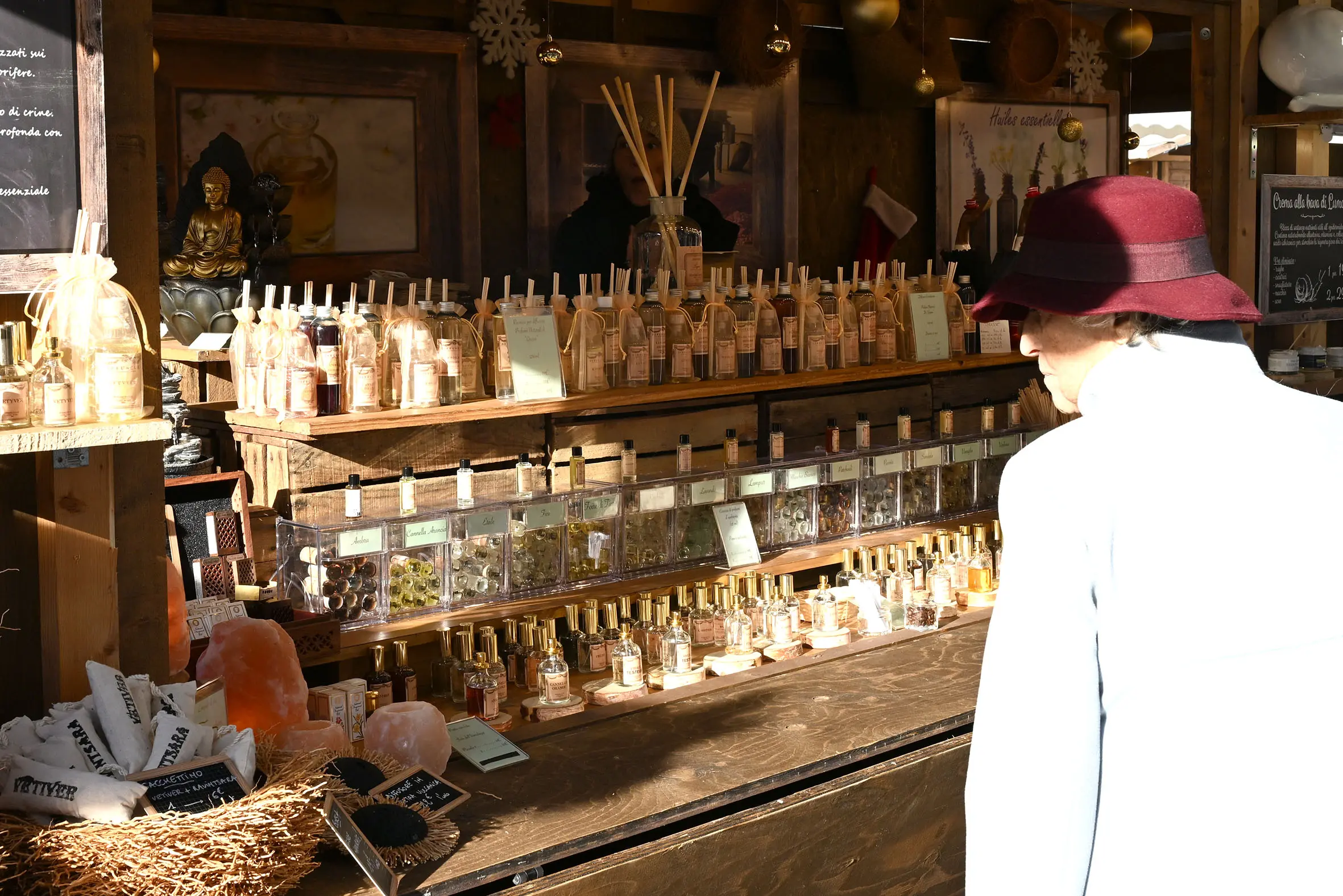 Il Villaggio di Natale in piazza Vittoria