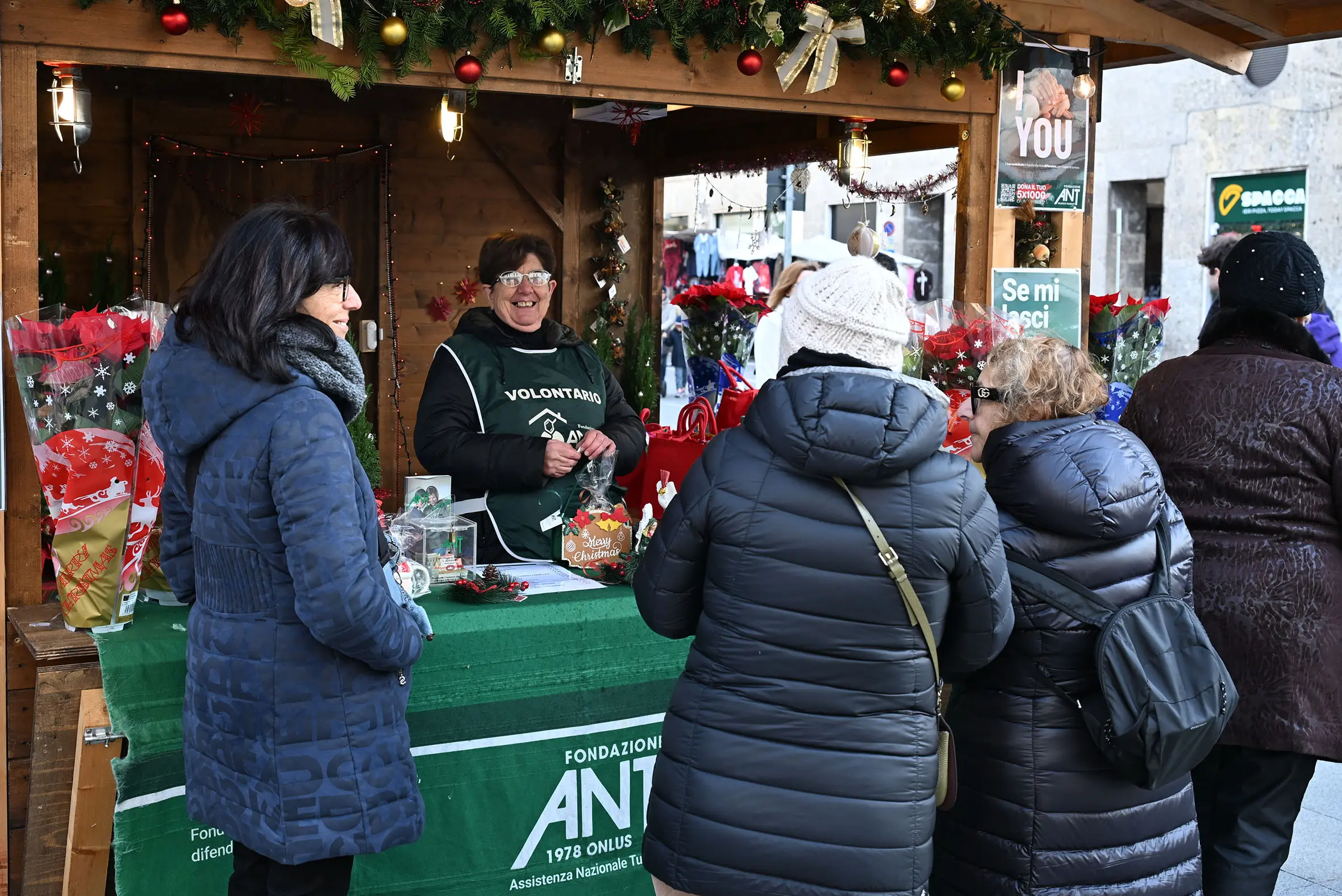 Il Villaggio di Natale in piazza Vittoria