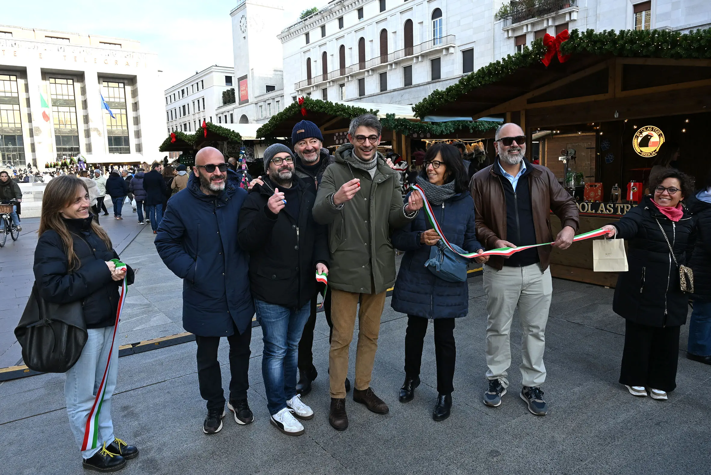 Il Villaggio di Natale in piazza Vittoria