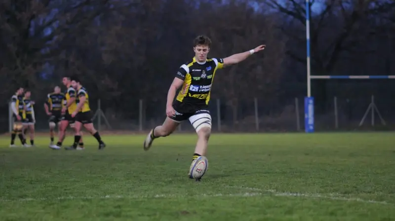 Un calcio di Bruniera - Foto Caserini