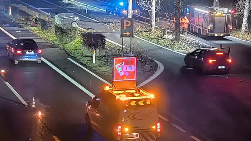 Il luogo dell'incidente nel Torinese - Foto Ansa © www.giornaledibrescia.it