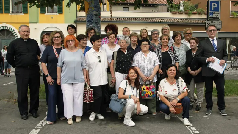 Il gruppo Uncinetto Insieme di Bagnolo Mella - © www.giornaledibrescia.it