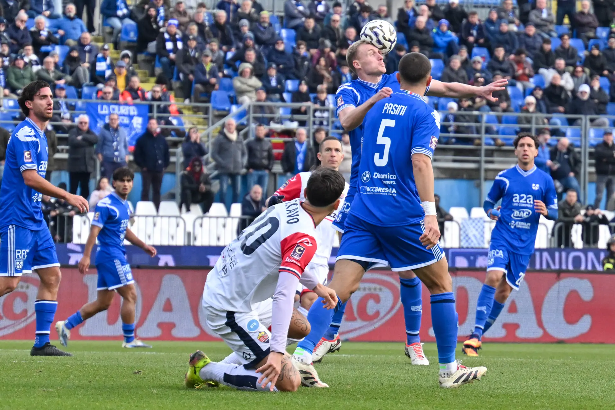 Serie C, gli scatti di Union Brescia-Lumezzane