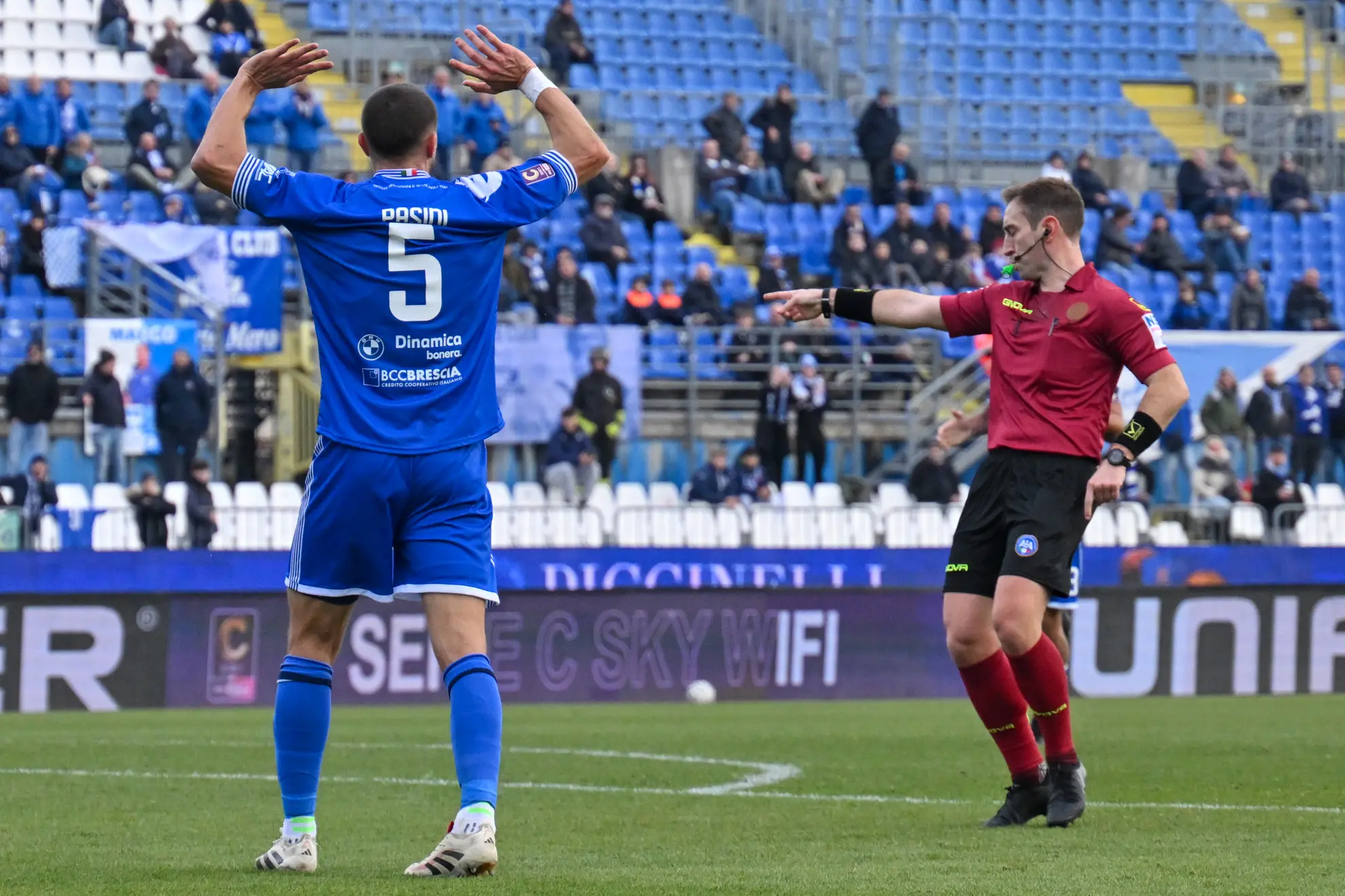 Serie C, gli scatti di Union Brescia-Lumezzane