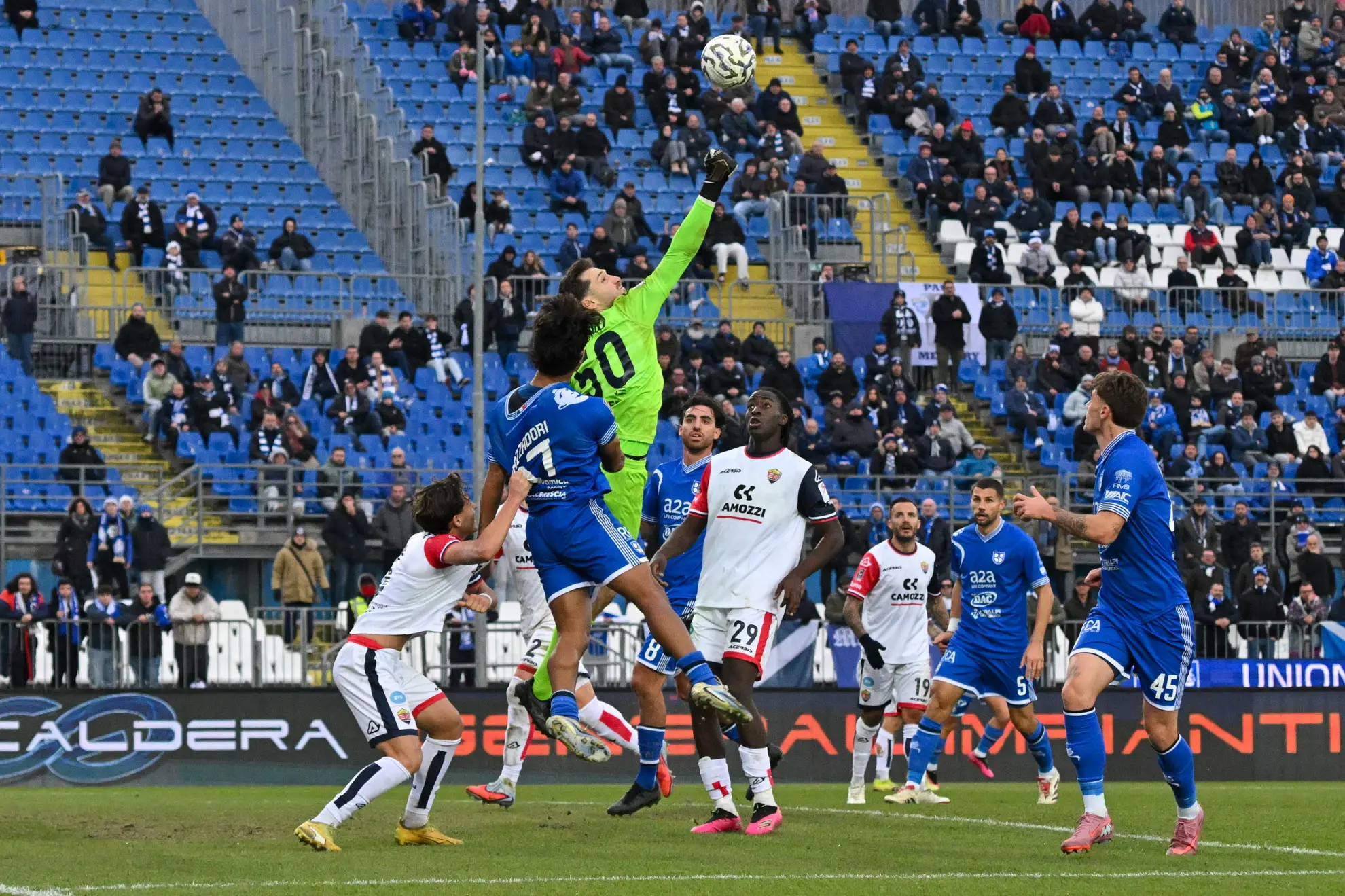 Serie C, gli scatti di Union Brescia-Lumezzane