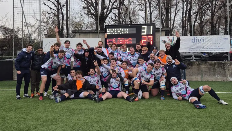 L'esultanza del Brixia