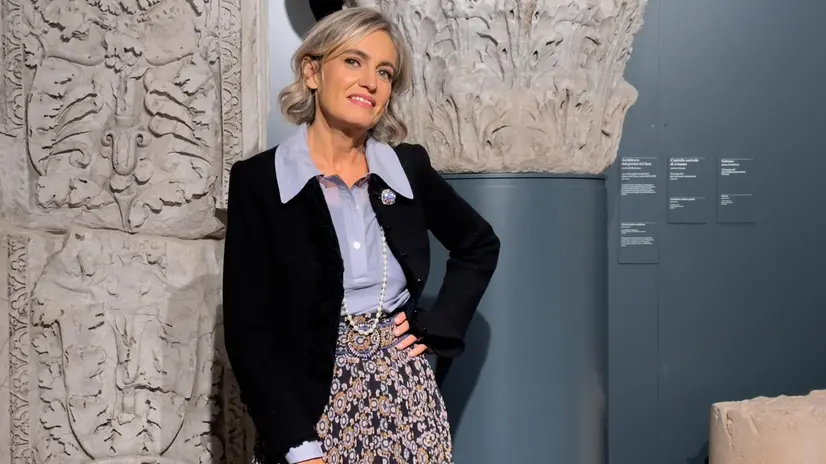 La presidente di Fondazione Brescia Musei, Francesca Bazoli © www.giornaledibrescia.it