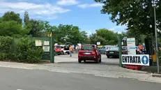 L'ingresso dell'isola ecologica di Desenzano - © www.giornaledibrescia.it