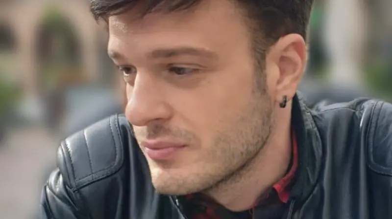 Il cantante bresciano Federico Berto