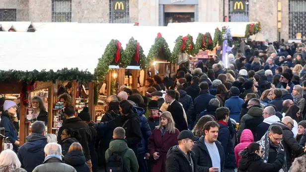 CRONACA BRESCIA CENTRO FESTA DELL'IMMACOLATA PER CARINI 08-12-2025 MARCO ORTOGNI NEW EDEN GROUP