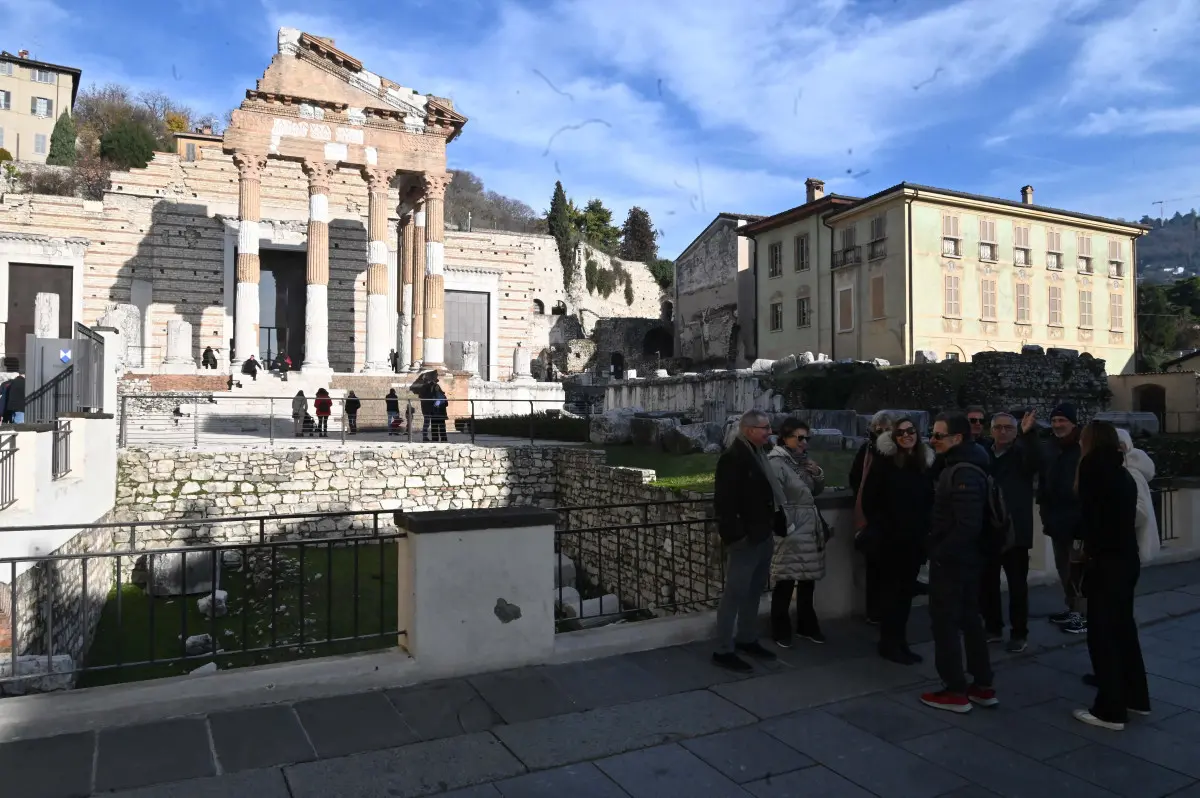 Il centro di Brescia gremito per l'Immacolata