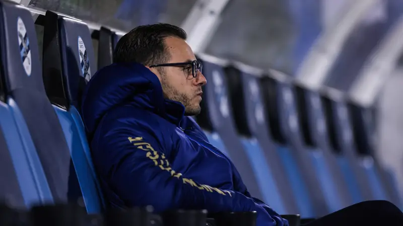 Il diesse dell'Union Brescia Andrea Ferretti - Foto New Reporter Comincini © www.giornaledibrescia.it