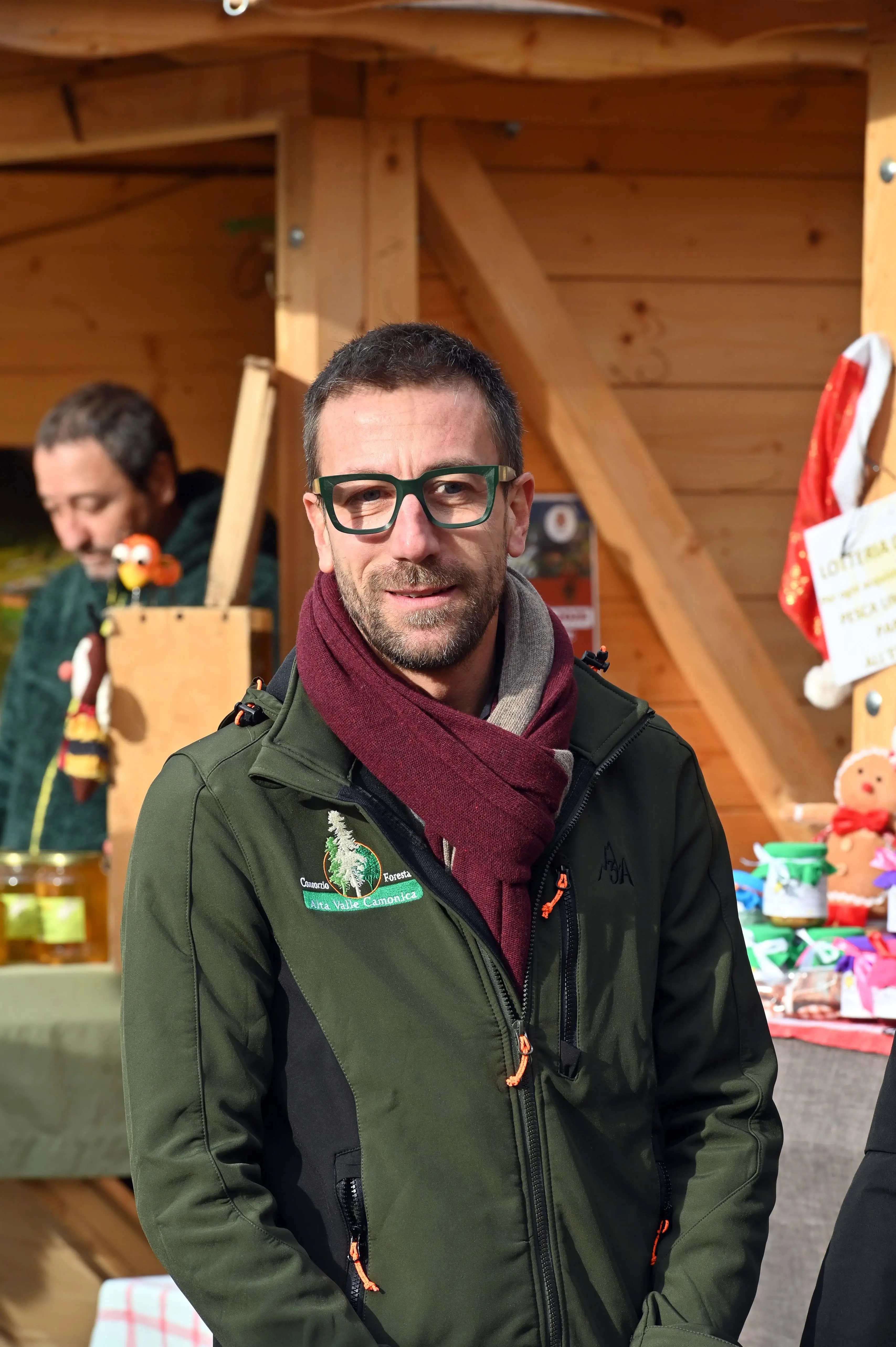 EDOLO IN PIAZZA CON NOI NELLA FOTO GIONATAN BONOMELLI  REDAZIONE PROVINCIA 07-12-2025 GABRIELE STRADA NEW EDEN GROUP 