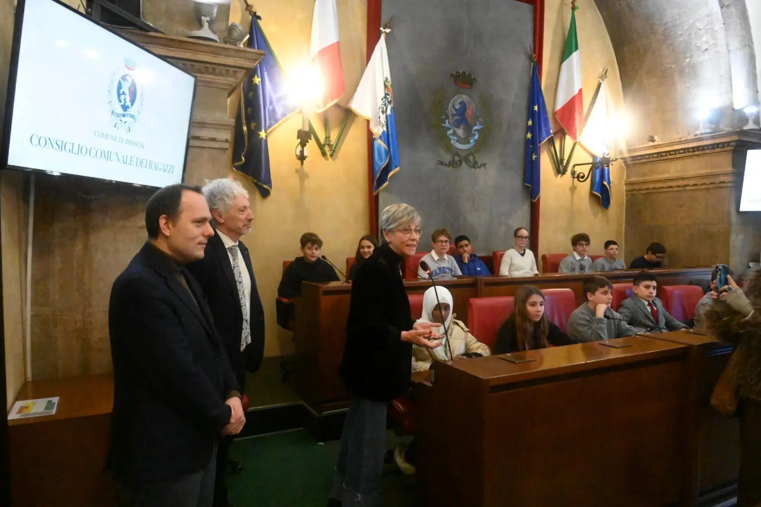 A Brescia il nuovo Consiglio comunale dei ragazzi