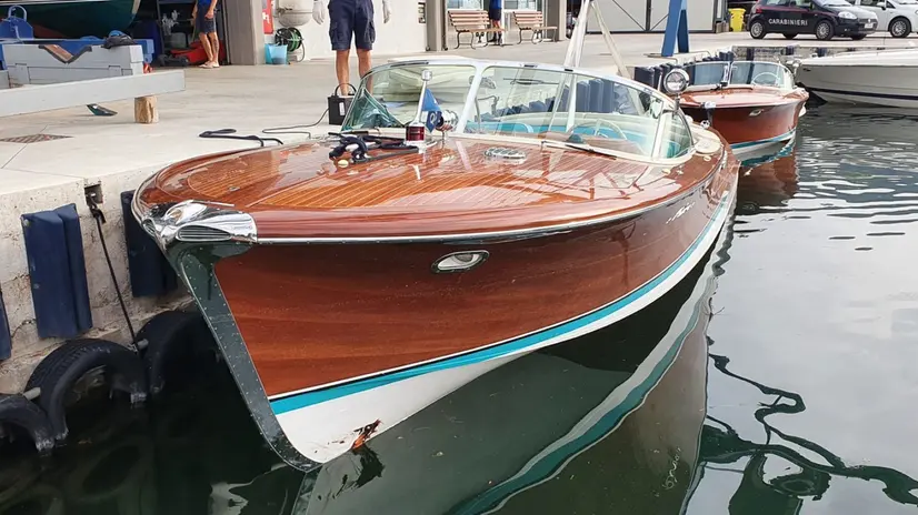 Il motoscafo Riva Aquarama dei due tedeschi - Foto © www.giornaledibrescia.it