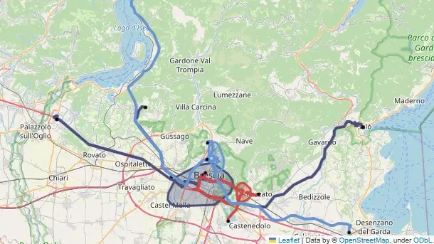 Inrix Global Traffic 2025: le strade più trafficate dell'area bresciana