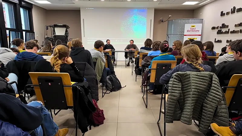 Gli studenti del Pcto a lezione con Andrea Cittadini e Matteo Berta