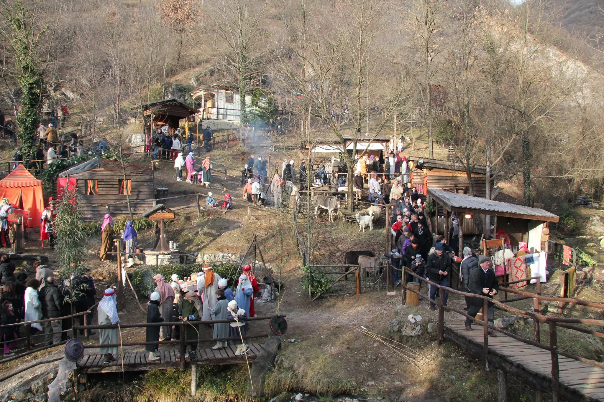 Presepe vivente. In Valle di Sarezzo visitabile il 26 e 28 dicembre e il 4 e 6 gennaio