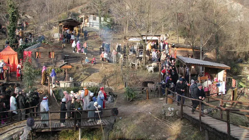 Presepe vivente. In Valle di Sarezzo visitabile il 26 e 28 dicembre e il 4 e 6 gennaio