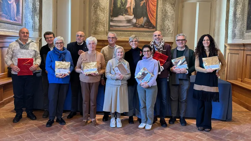 La cerimonia in Loggia - © www.giornaledibrescia.it