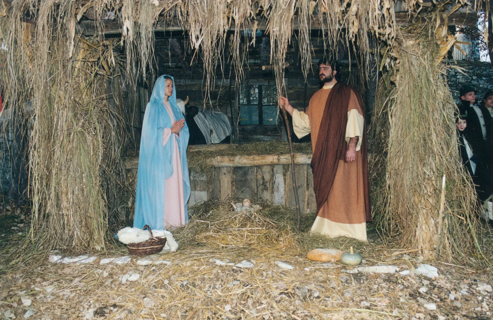 Una scorsa edizione del presepio vivente