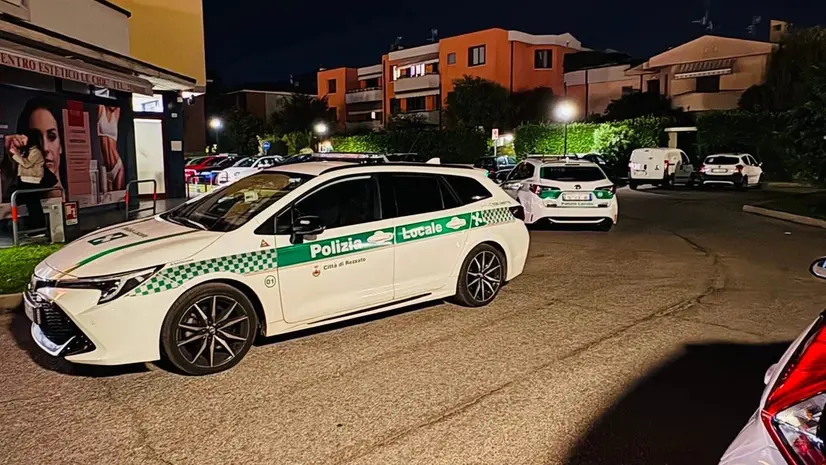 La Polizia locale di Rezzato - © www.giornaledibrescia.it