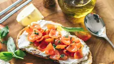 Una bruschetta - © www.giornaledibrescia.it