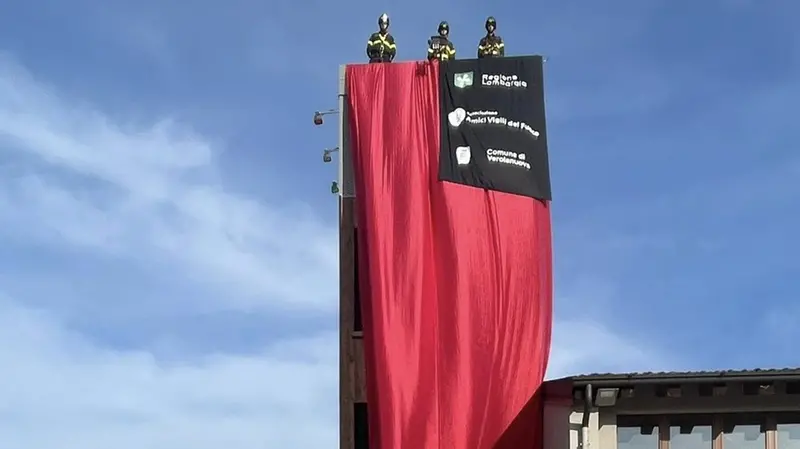 La torre di addestramento dei Vigili del fuoco - © www.giornaledibrescia.it