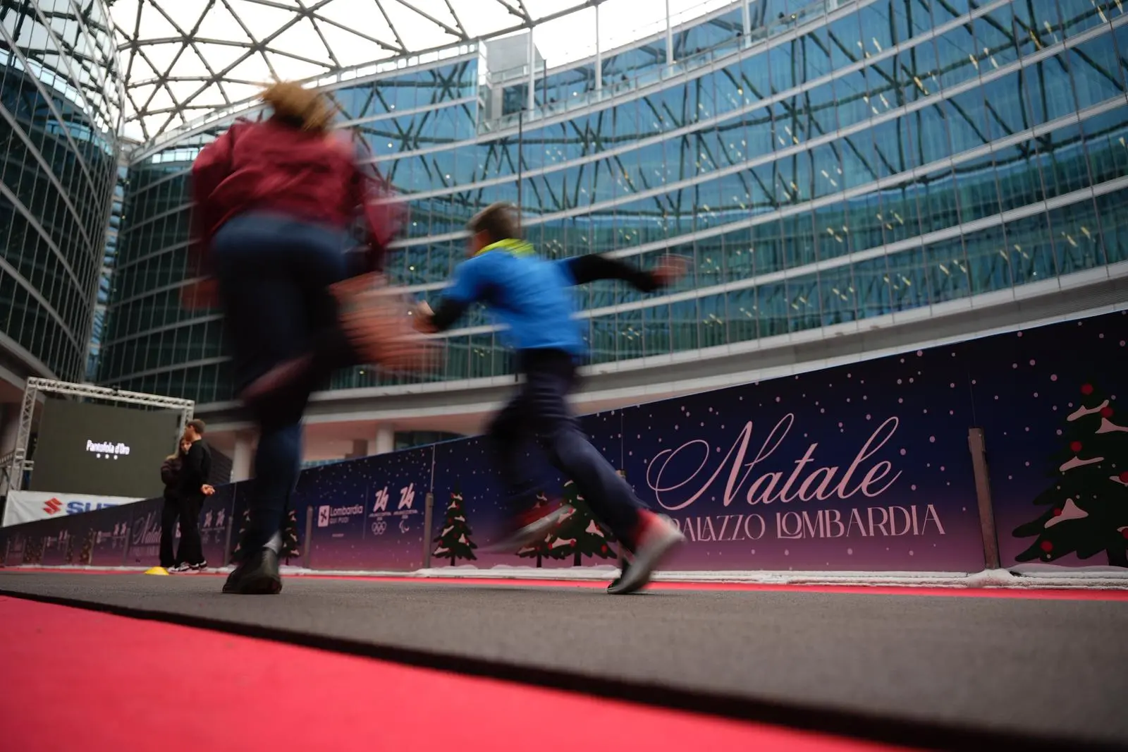 Marcell Jacobs, Attilio Fontana e Debora Massari incontrano gli atleti a Palazzo Lombardia
