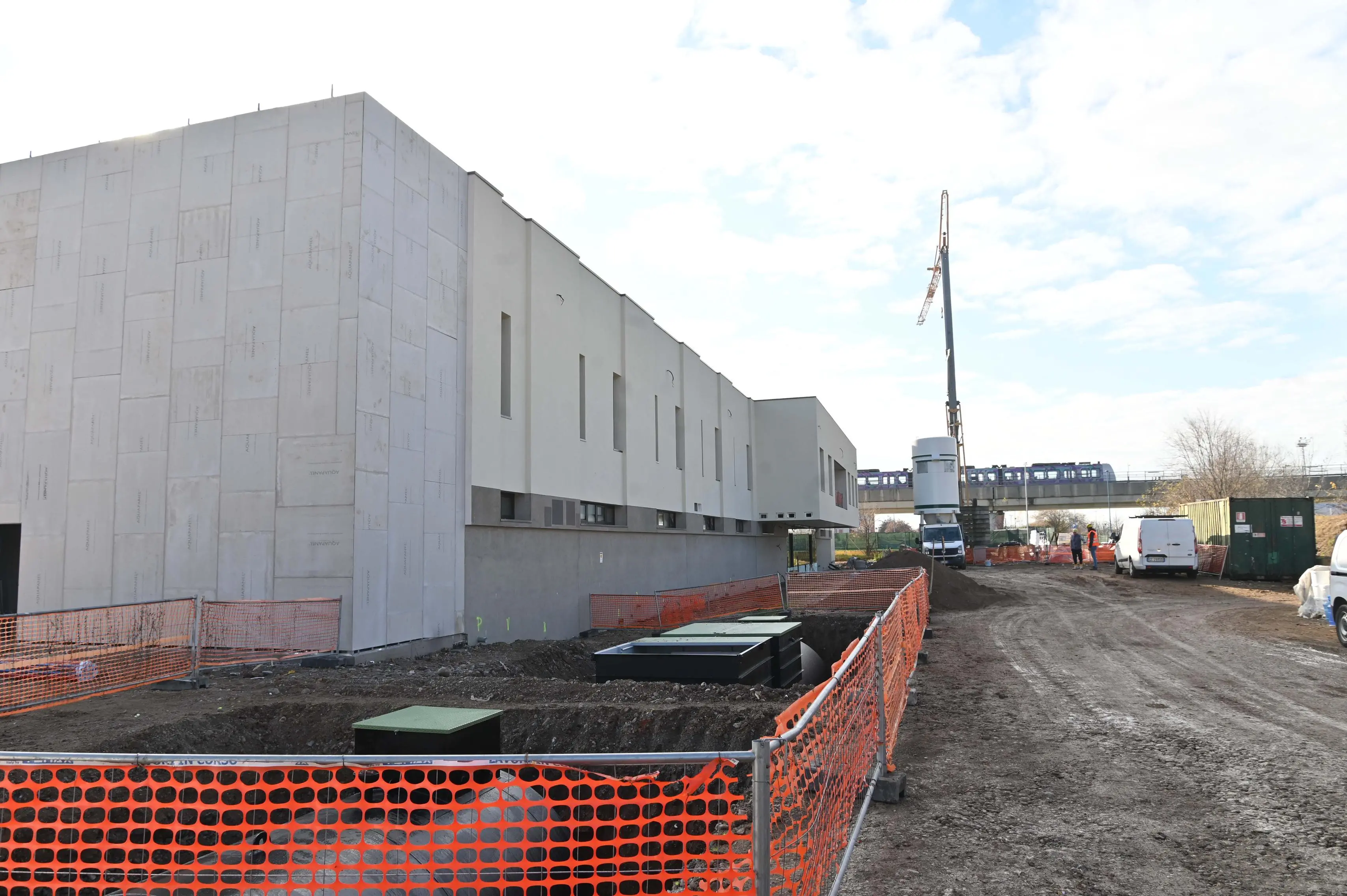 I lavori per i due nuovi impianti sportivi