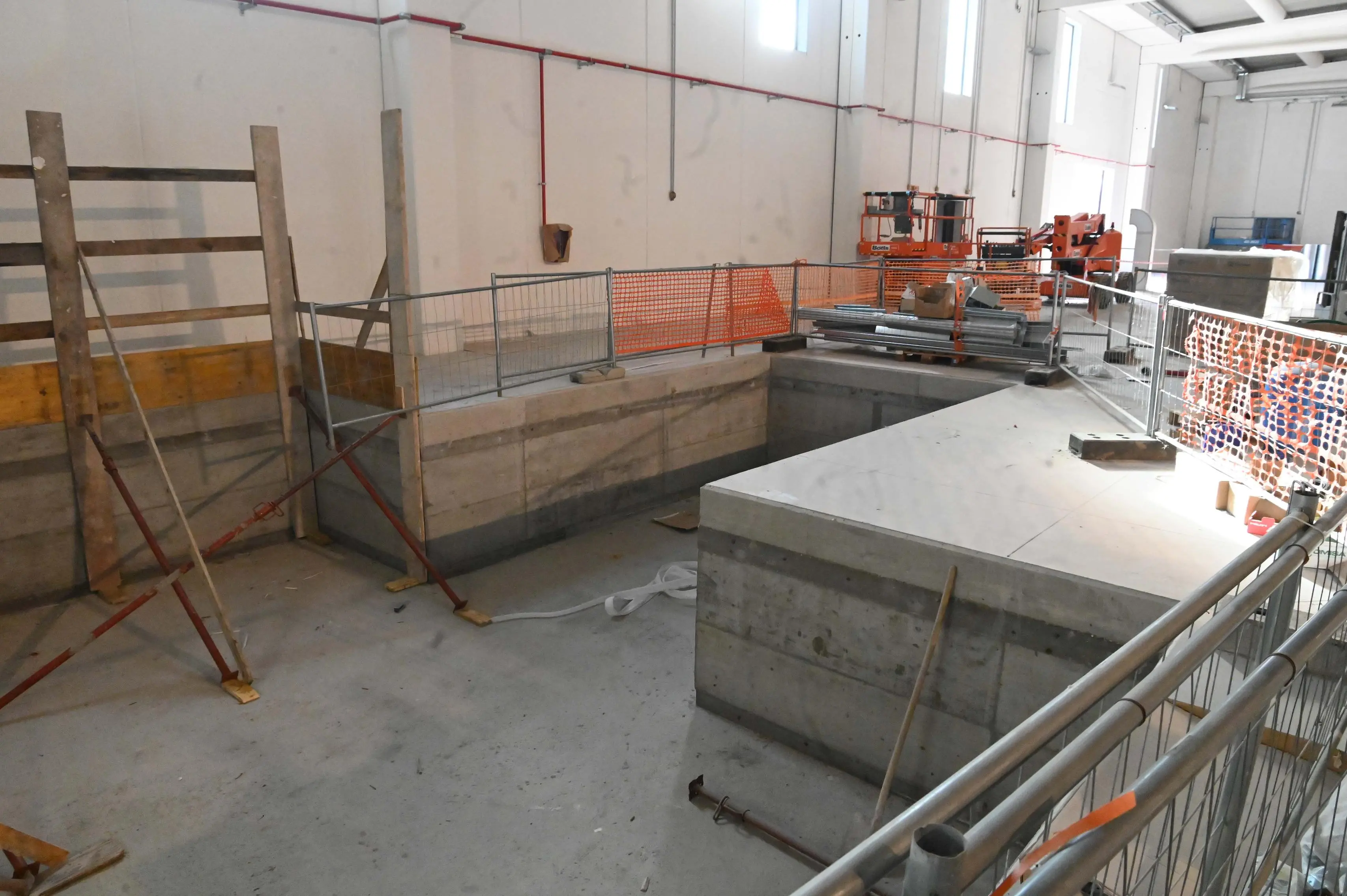 I lavori per i due nuovi impianti sportivi