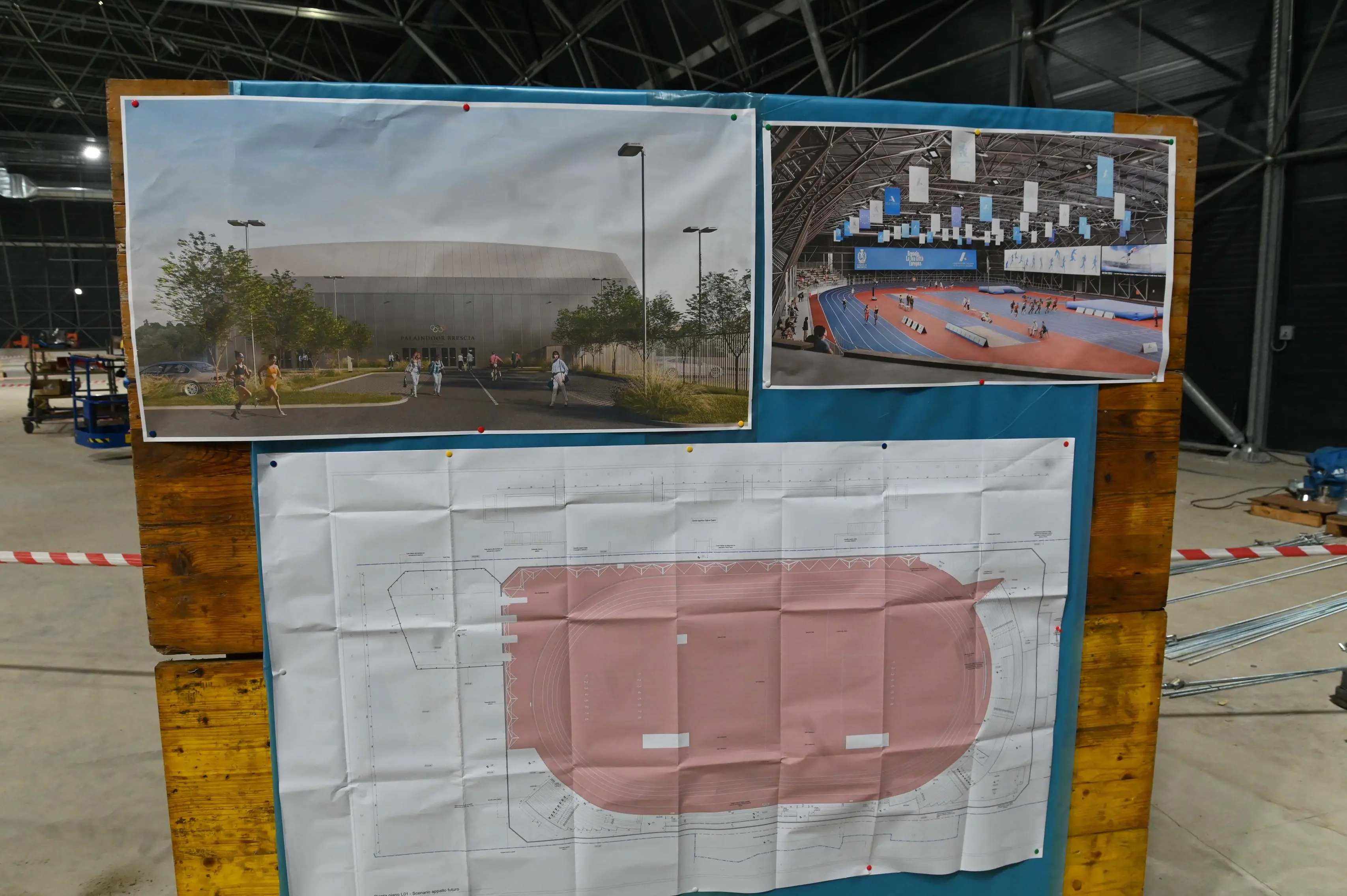 I lavori per i due nuovi impianti sportivi