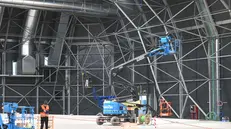 I lavori per i due nuovi impianti sportivi