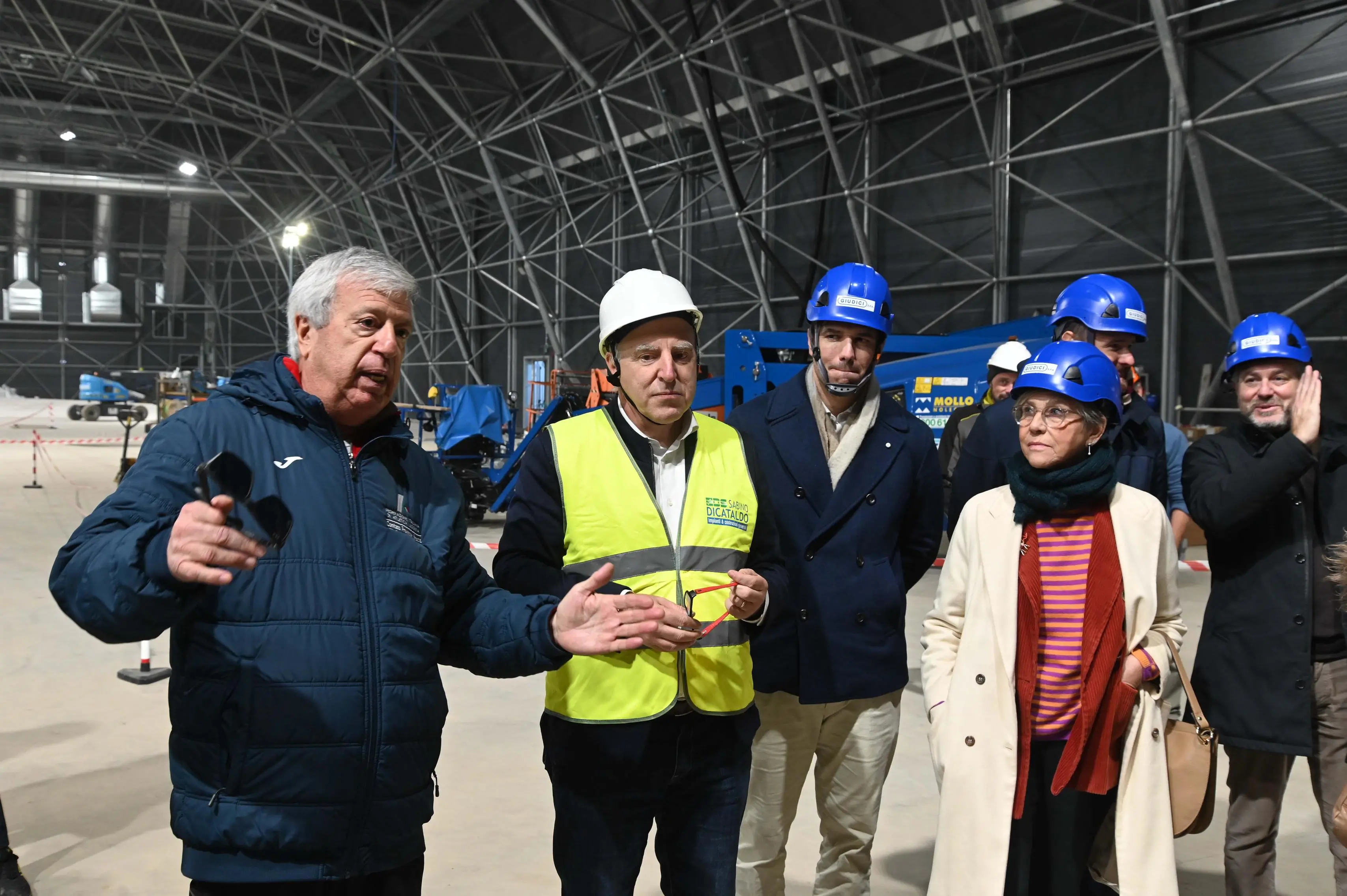 I lavori per i due nuovi impianti sportivi