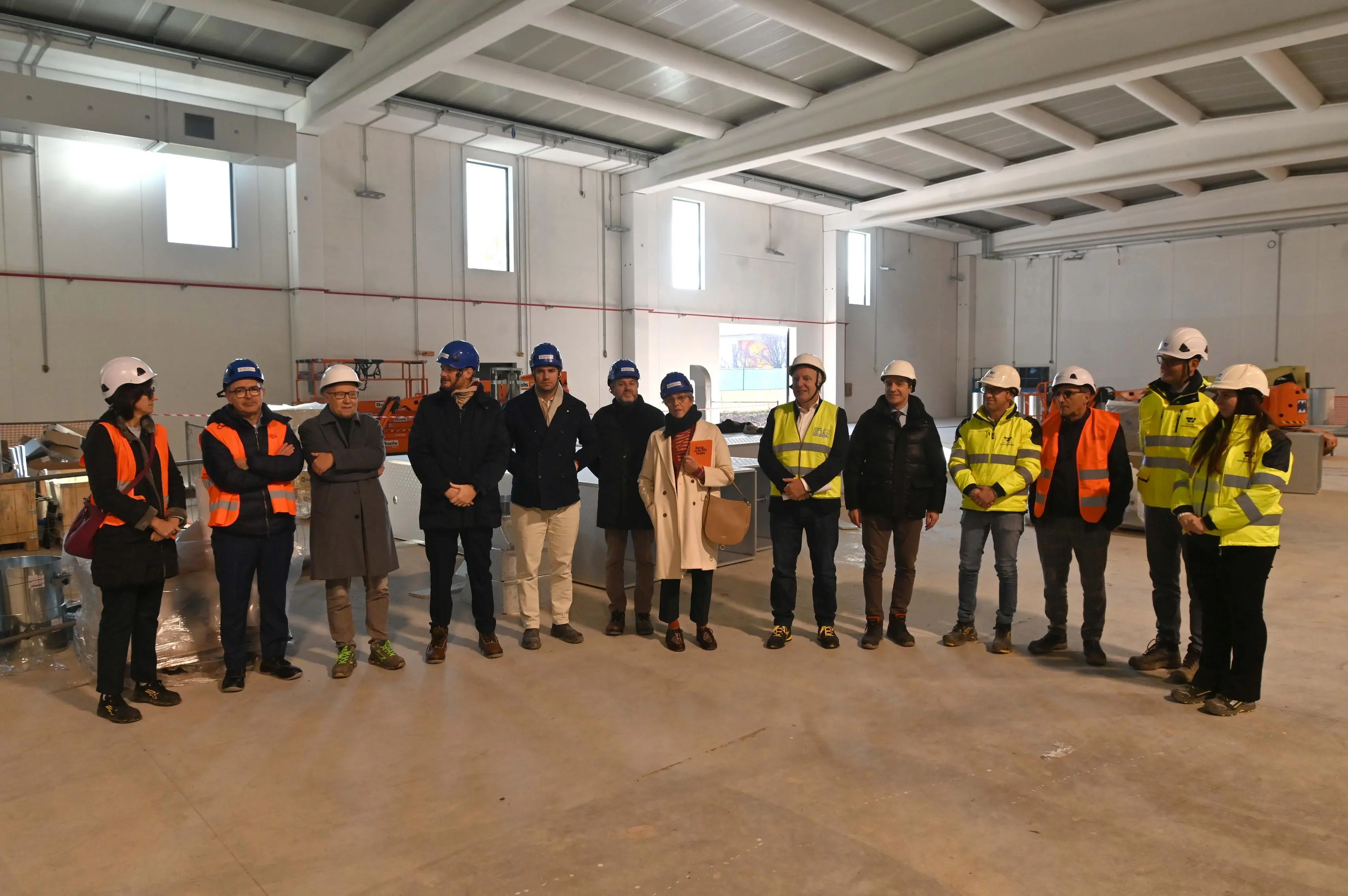 CRONACA BRESCIA SANPOLINO VISITA CANTIERE PALESTRA GINNASTICA ARTISTICA REDAZIONE CRONACA 10-12-2025 GABRIELE STRADA NEW EDEN GROUP