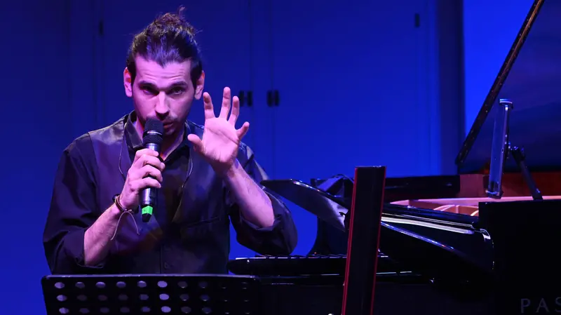 Il pianista bresciano Paolo Gorini - Foto New Reporter Favretto © www.giornaledibrescia.it